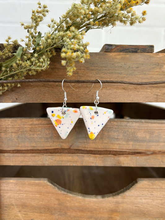 DISCO TRIANGLE EARRINGS