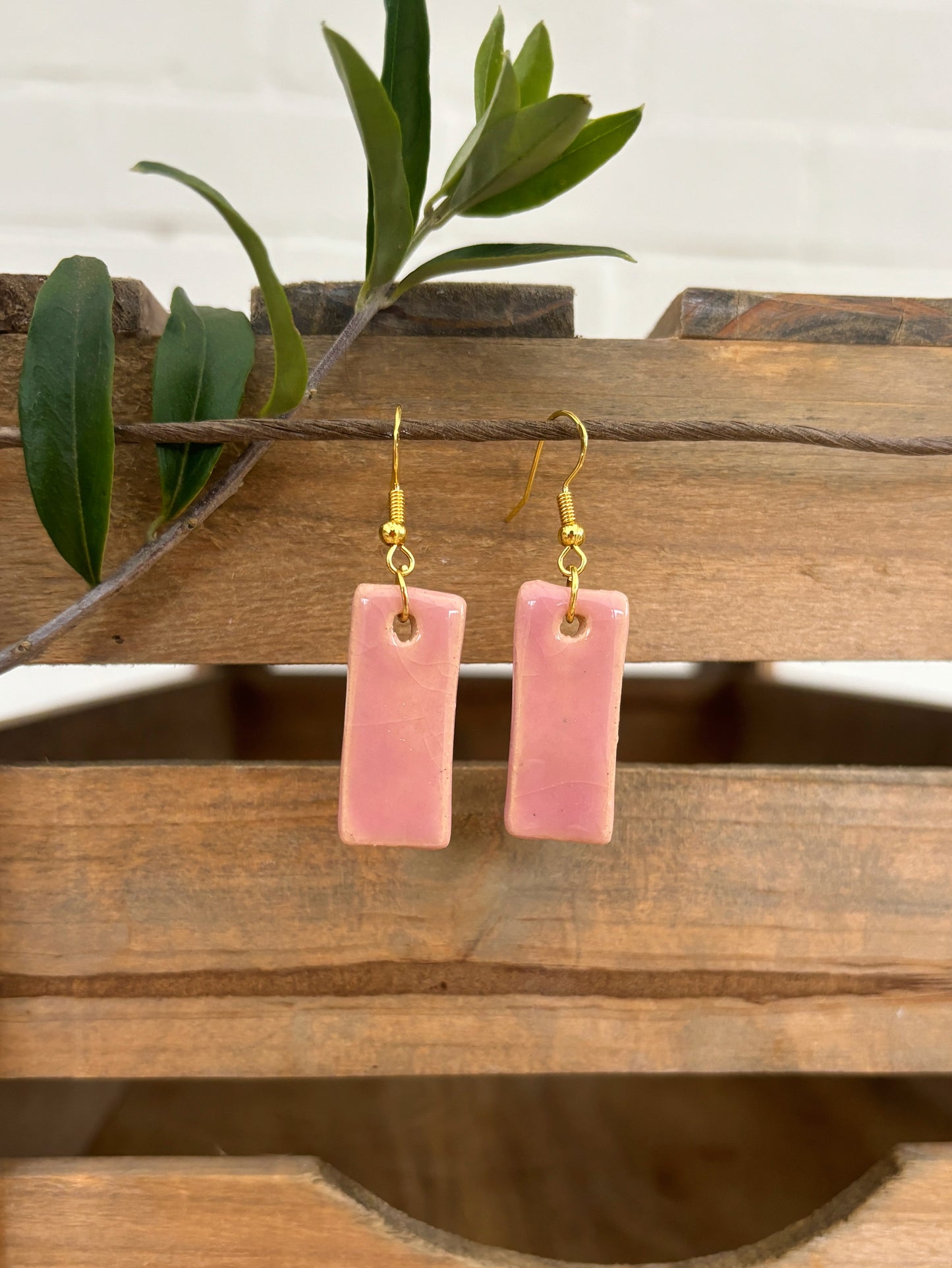 PETAL PADDLE EARRINGS