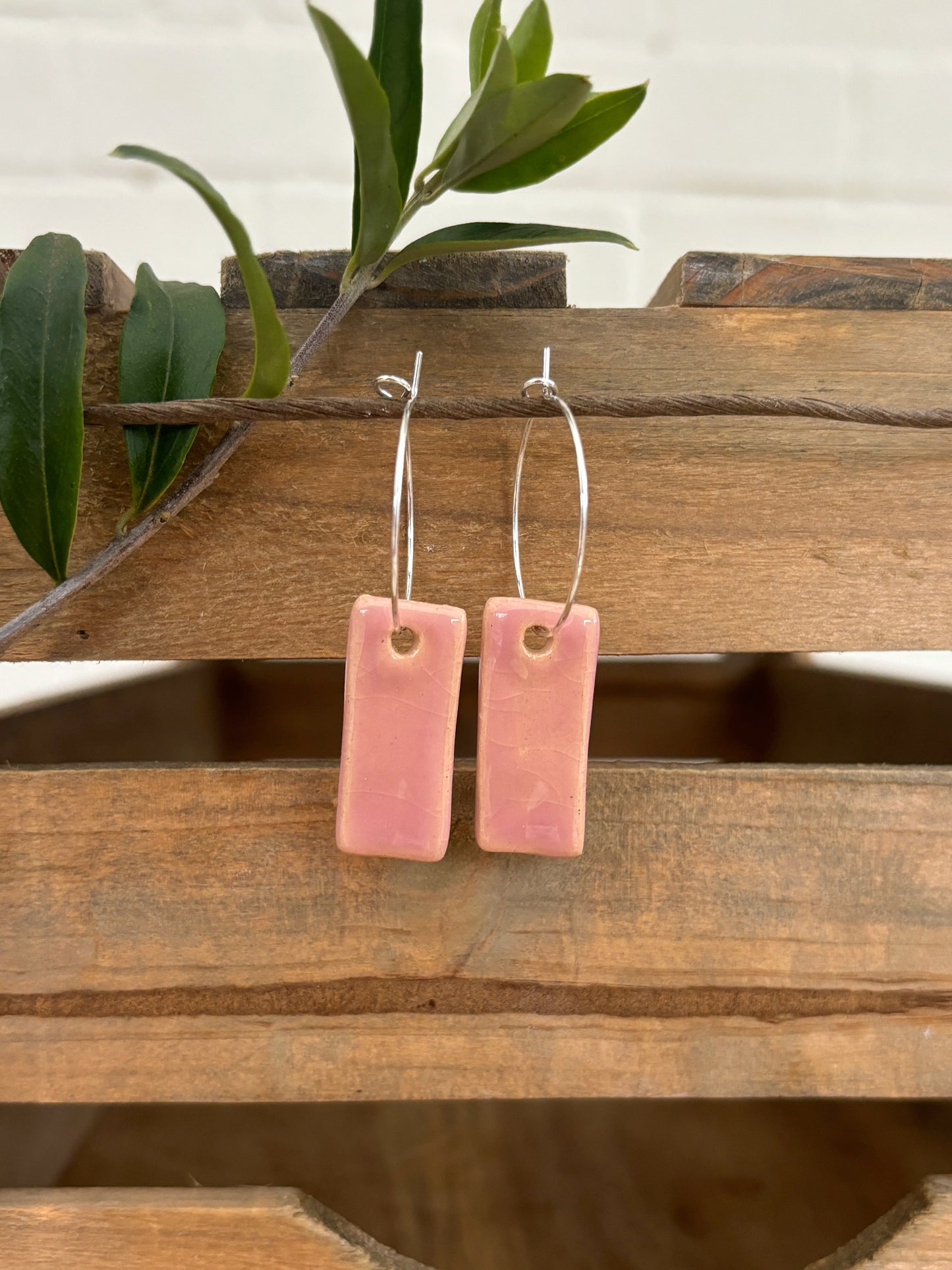 PETAL PADDLE EARRINGS