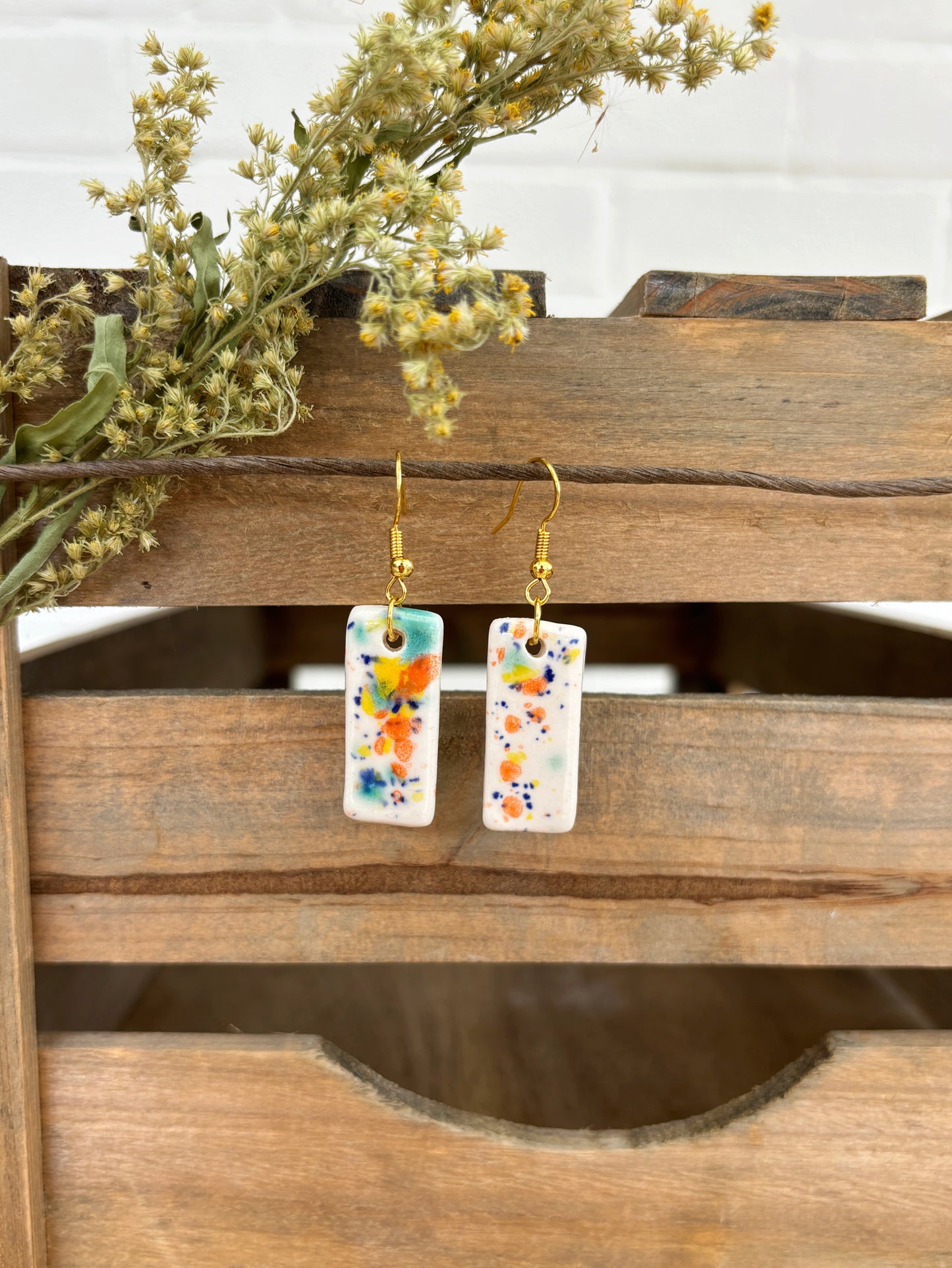 DISCO PADDLE EARRINGS