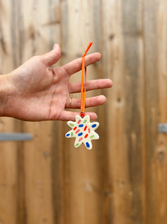 FLORAL HANGING CHARM