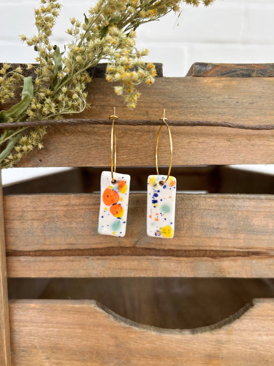 DISCO PADDLE EARRINGS