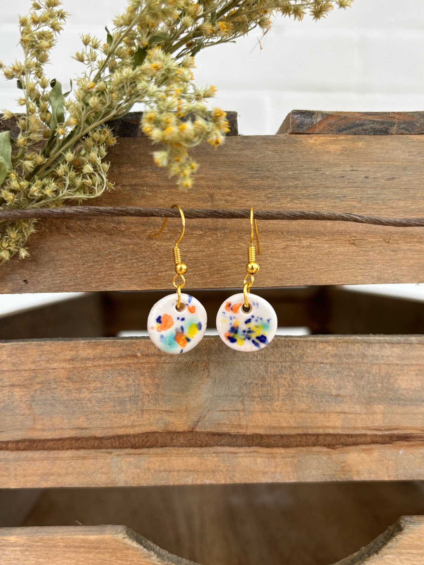 DISCO MOON EARRINGS (SMALL)