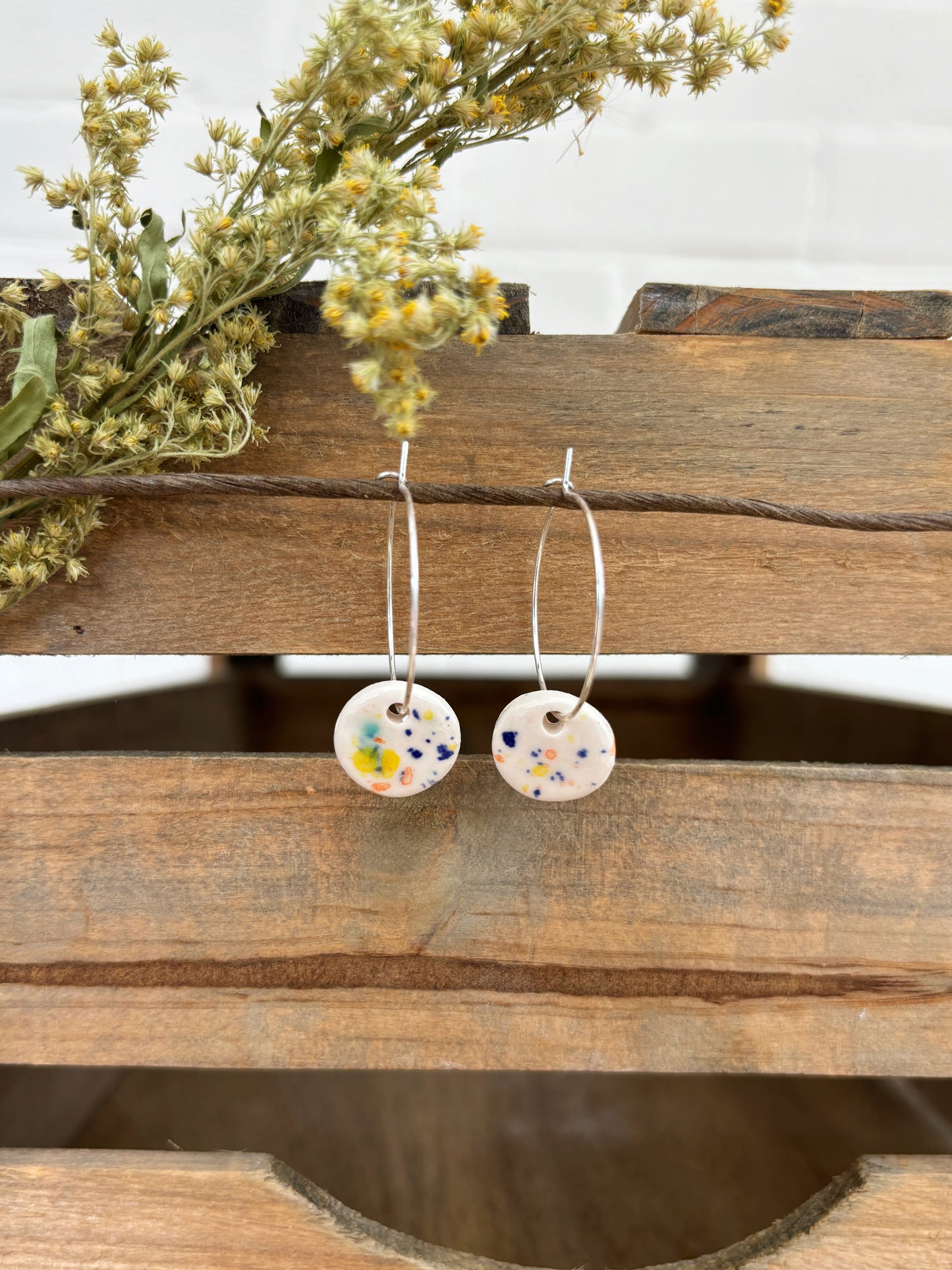 DISCO MOON EARRINGS (SMALL)