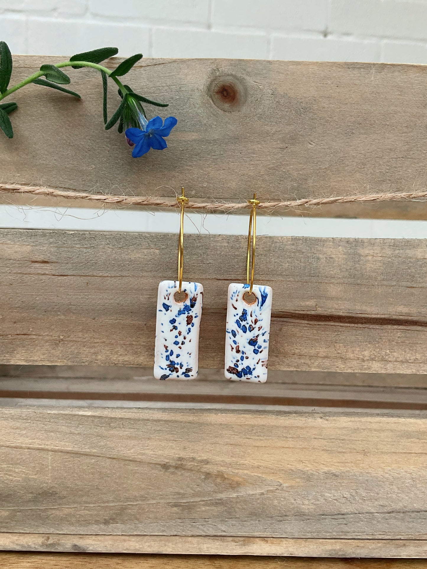 CONFETTI PADDLE EARRINGS