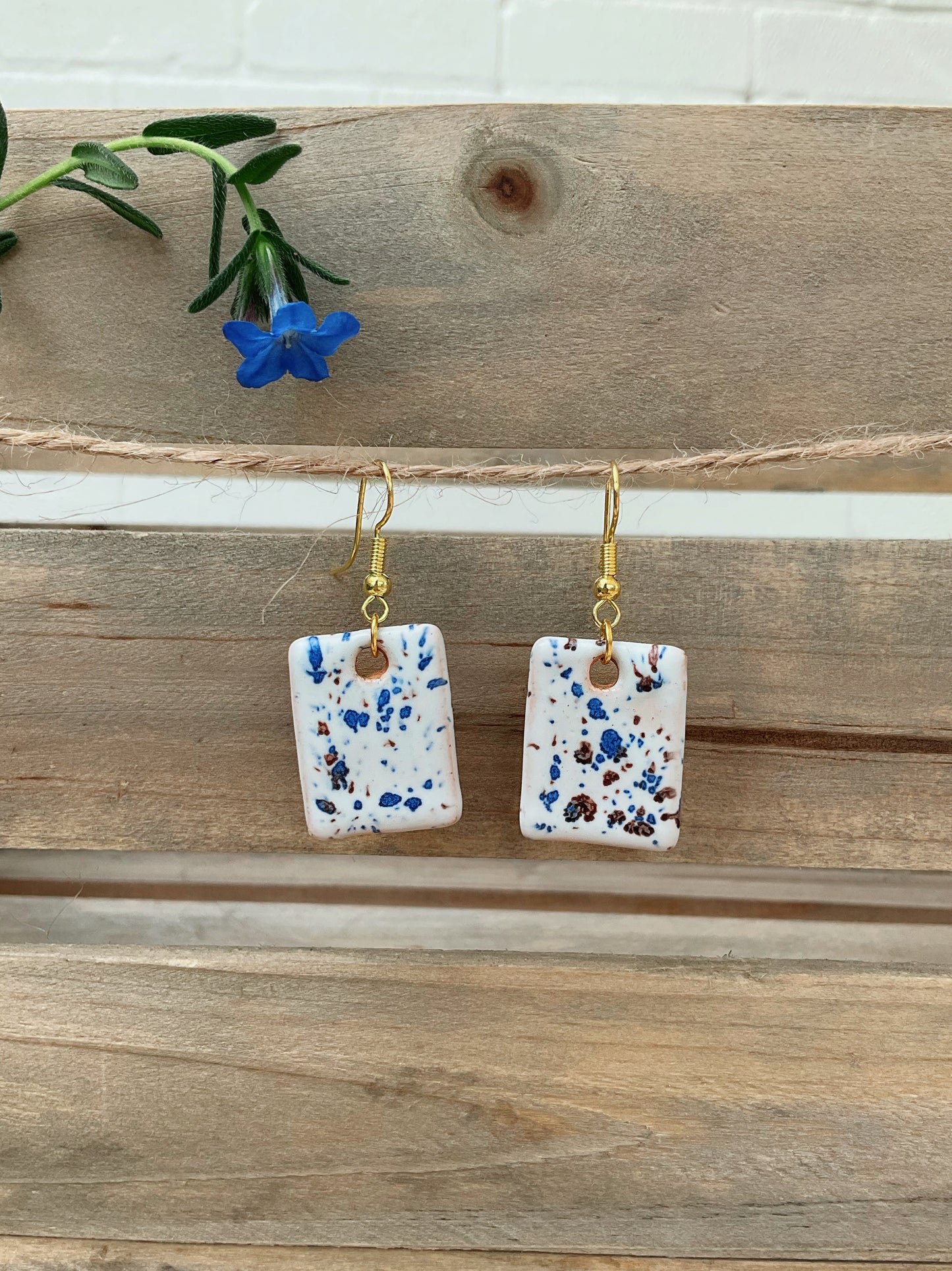 CONFETTI BLOC EARRINGS