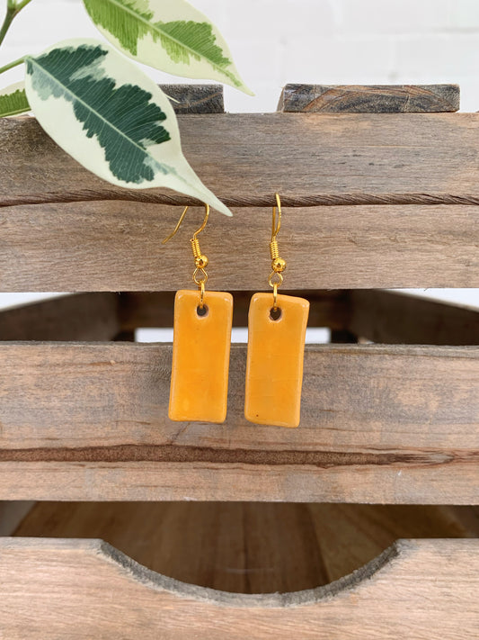 YOLK PADDLE EARRINGS