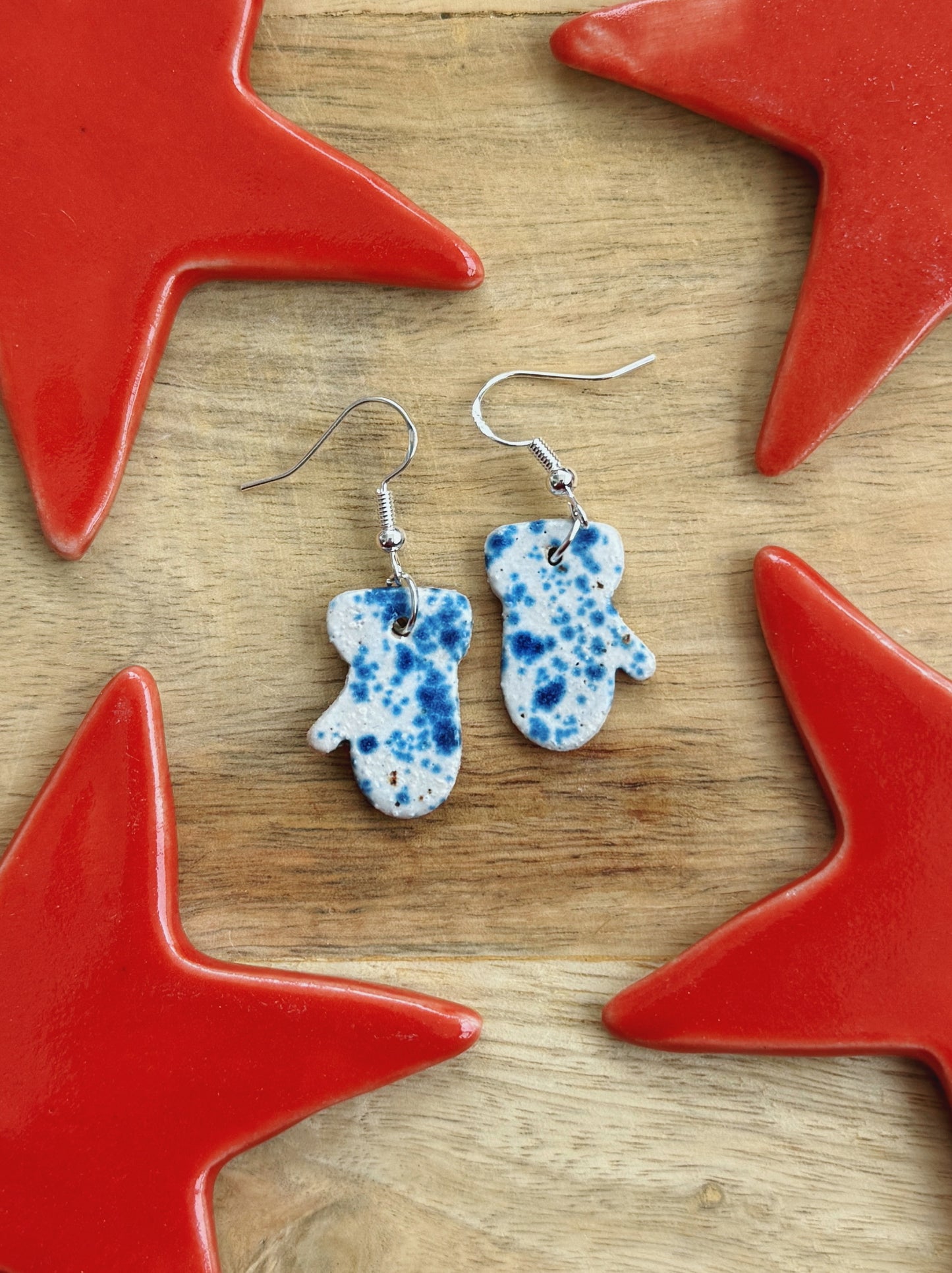 CONFETTI MITTEN EARRINGS