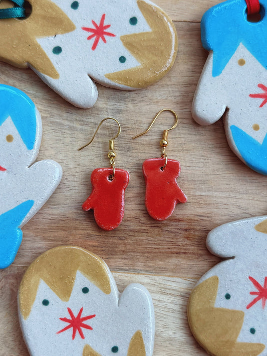 ROBIN MITTEN EARRINGS