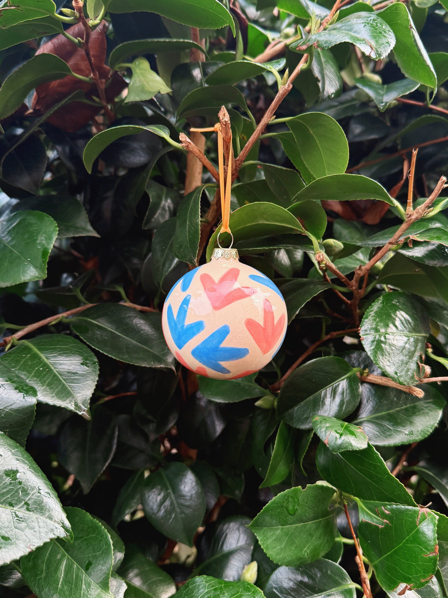 TULIP BAUBLE (Pink & Blue)