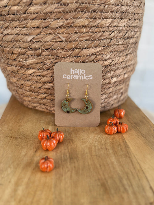 QUAIL CRESCENT EARRINGS