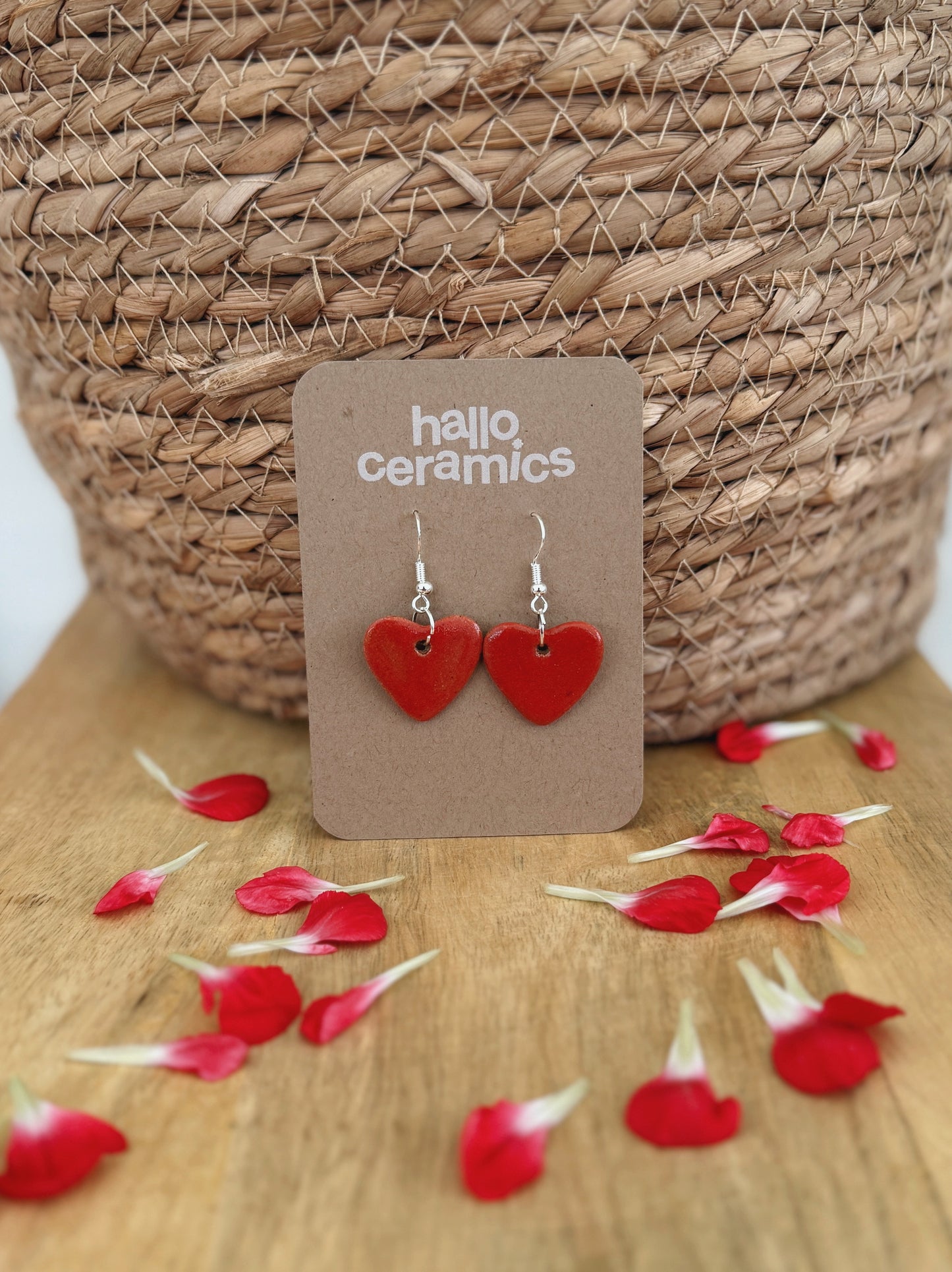 OX HEART EARRINGS