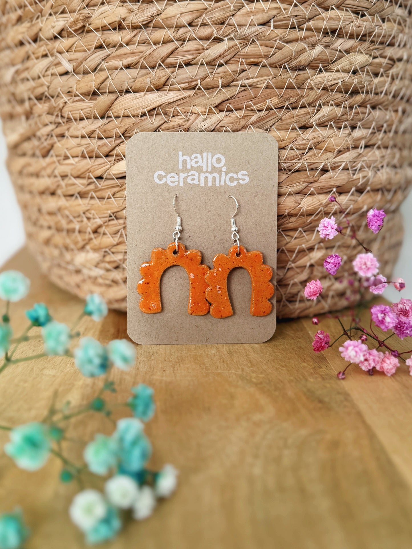 PUMPKIN CLOUD EARRINGS