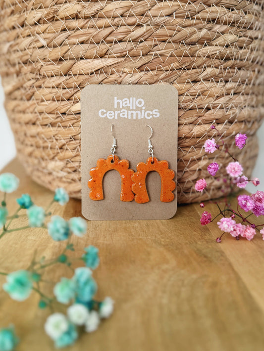 PUMPKIN CLOUD EARRINGS