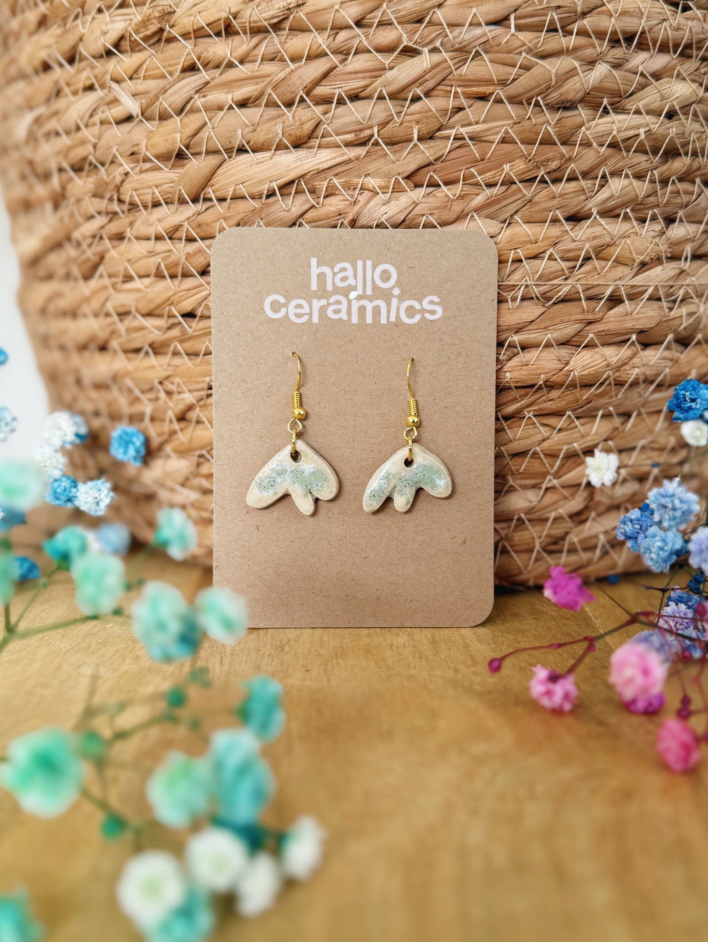 MOSS TULIP EARRINGS