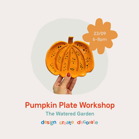 PUMPKIN PLATE WORKSHOP: 23/09/26