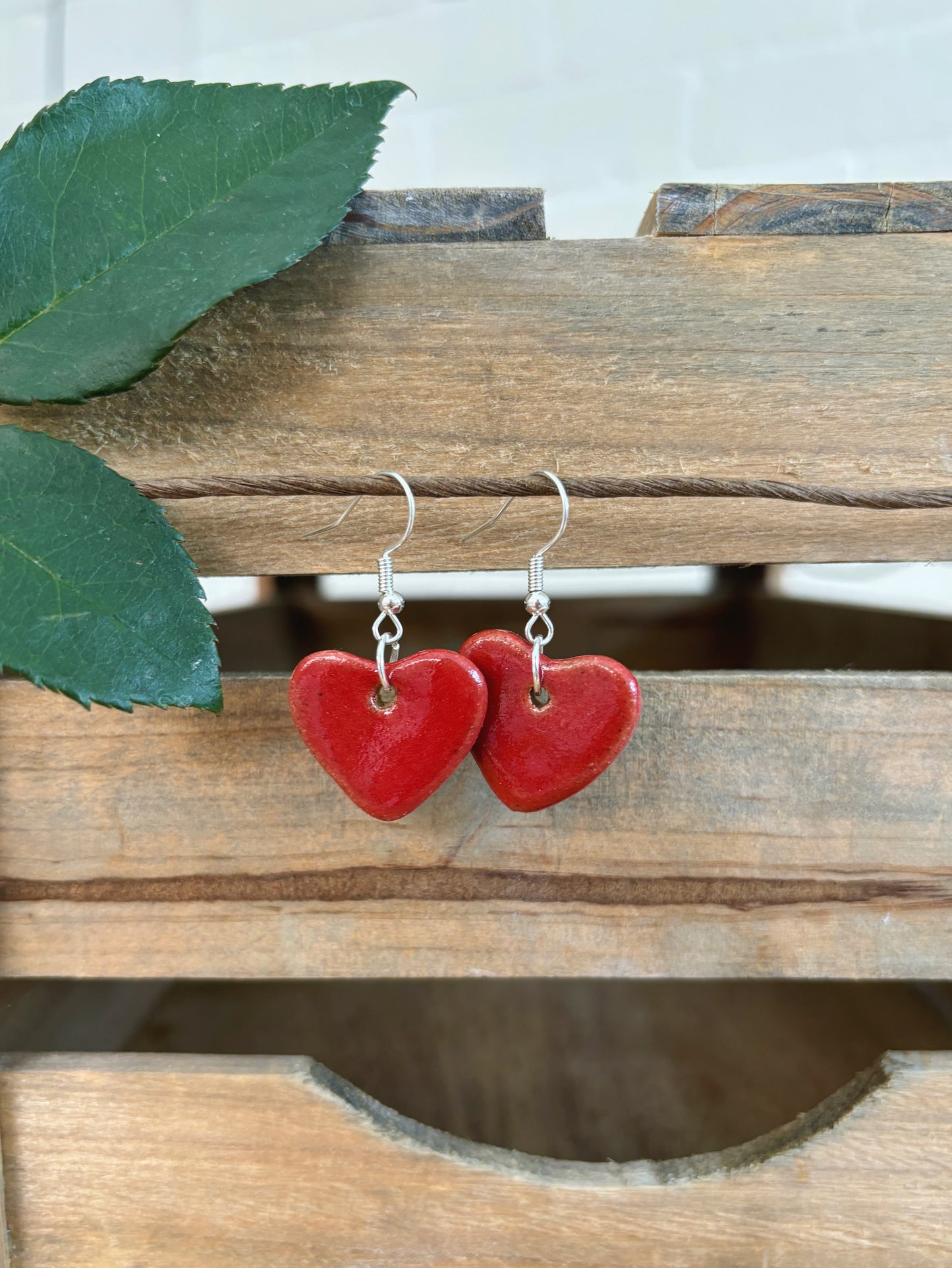 OX HEART EARRINGS