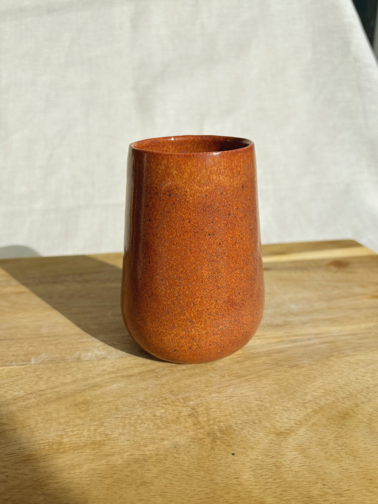 OAK HANDLELESS MUG/POT