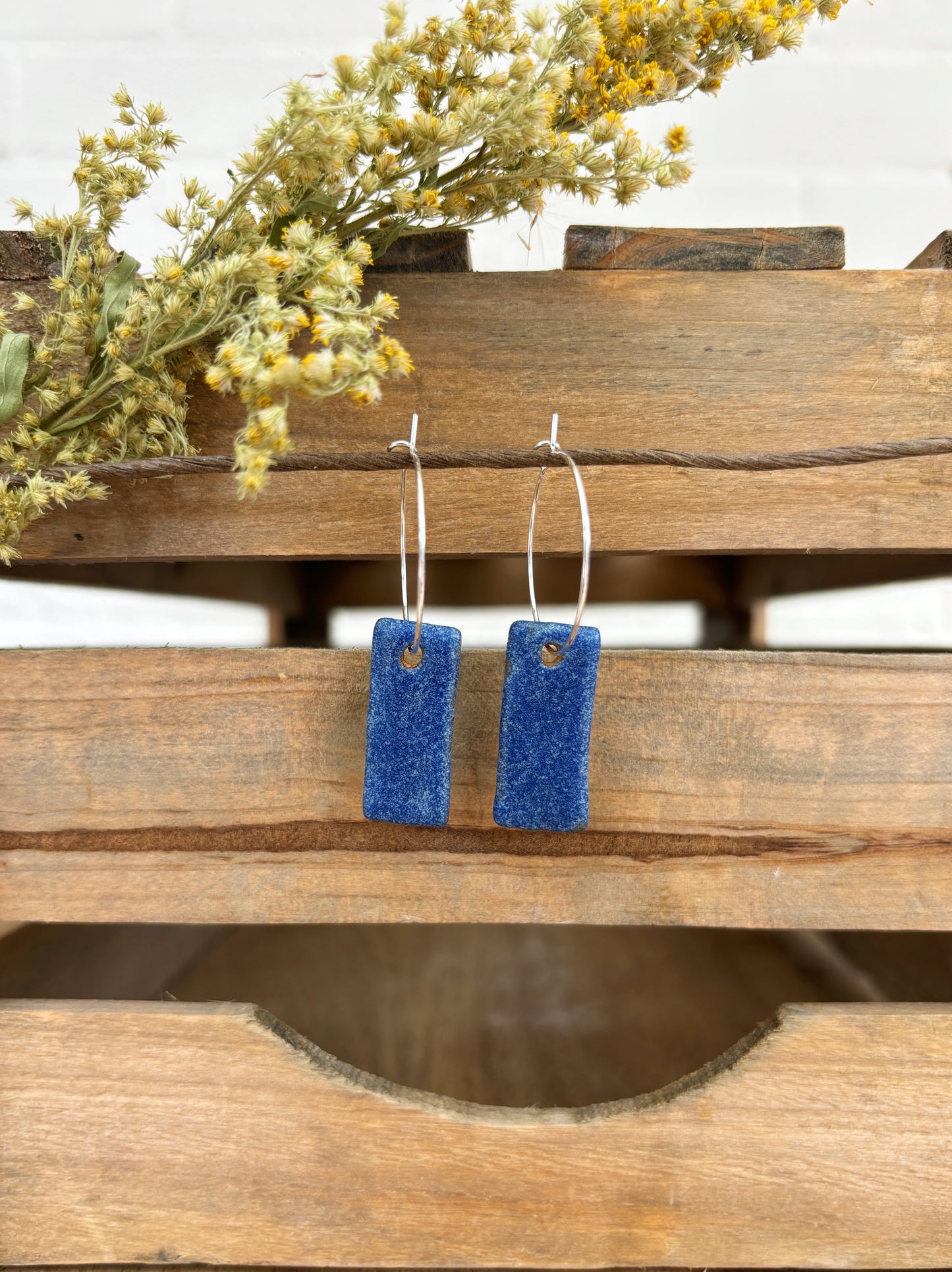 THISTLE PADDLE EARRINGS