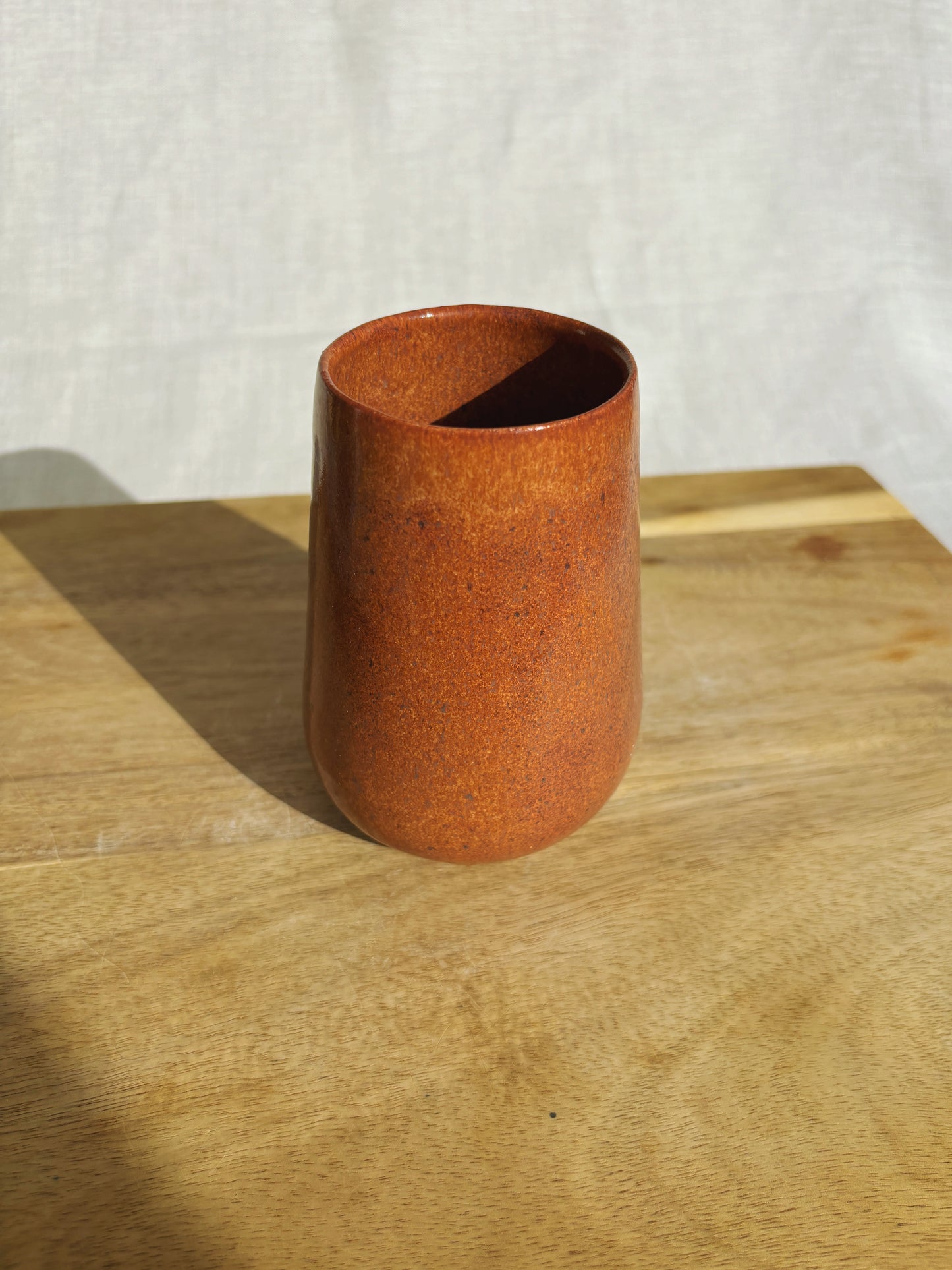 OAK HANDLELESS MUG/POT