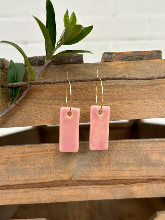 PETAL PADDLE EARRINGS