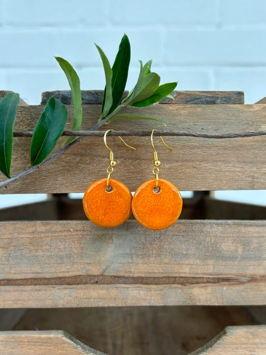 SATSUMA MOON EARRINGS (MEDIUM)