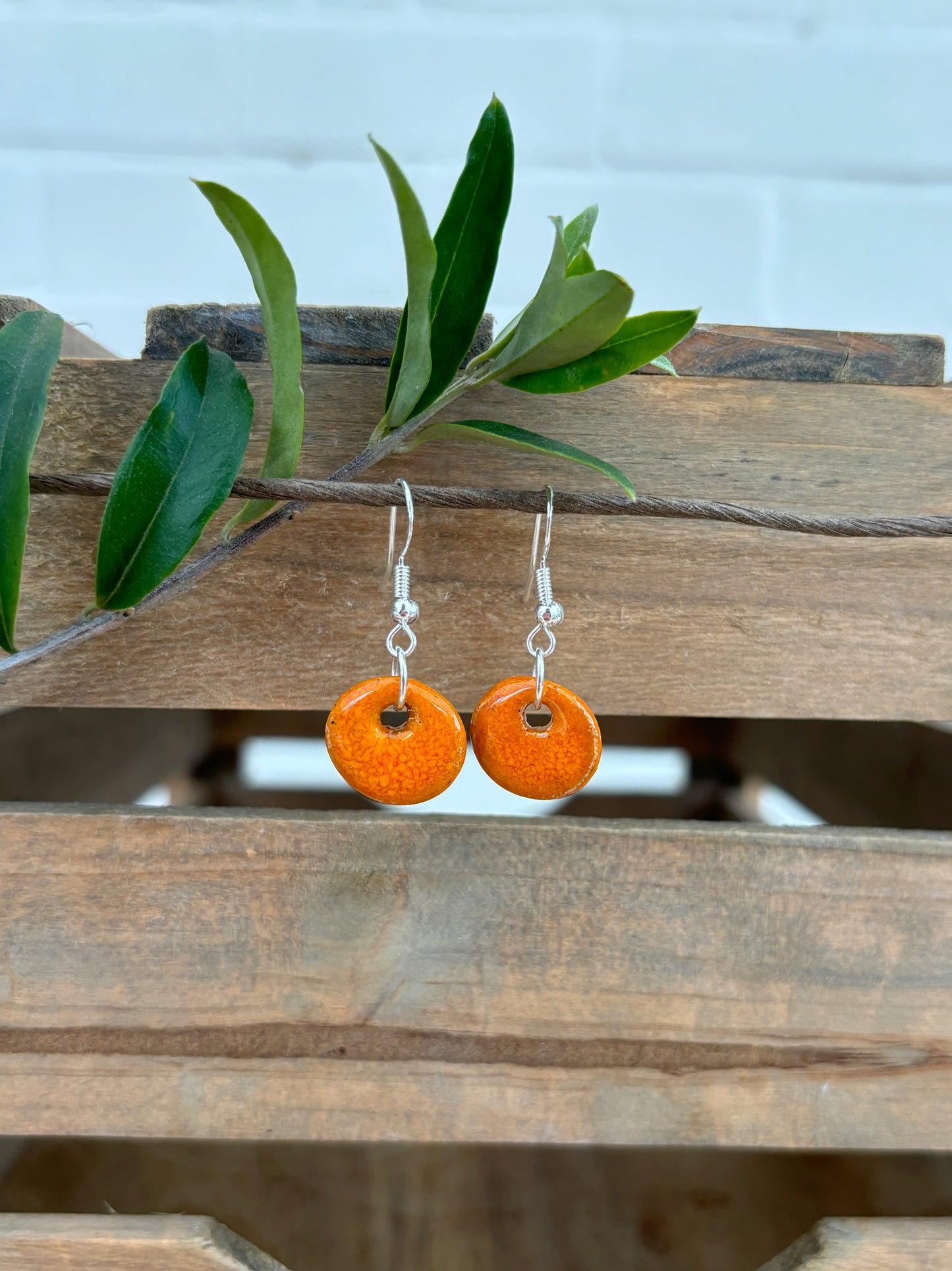 SATSUMA MOON EARRINGS (SMALL)