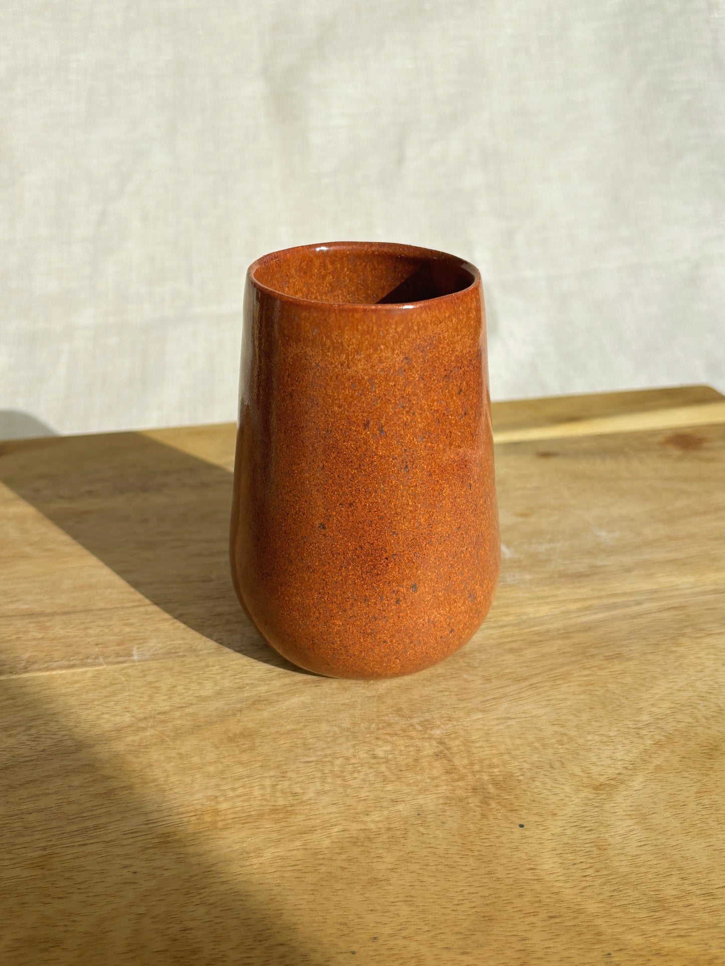 OAK HANDLELESS MUG/POT