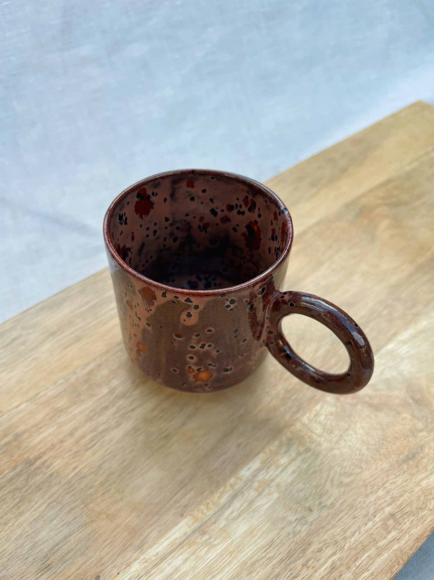 PLUM MUG (TALL)