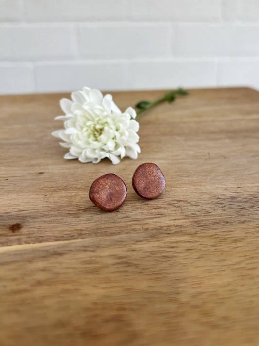 OAK MOON STUDS (SMALL)