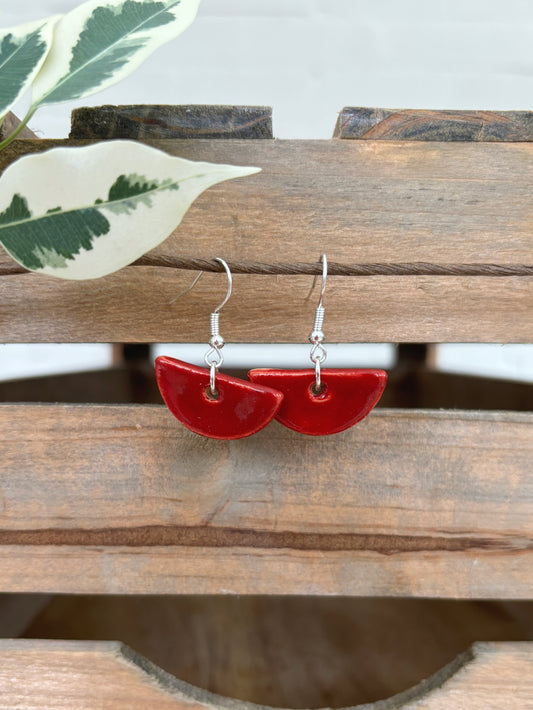 OX HALF MOON EARRINGS