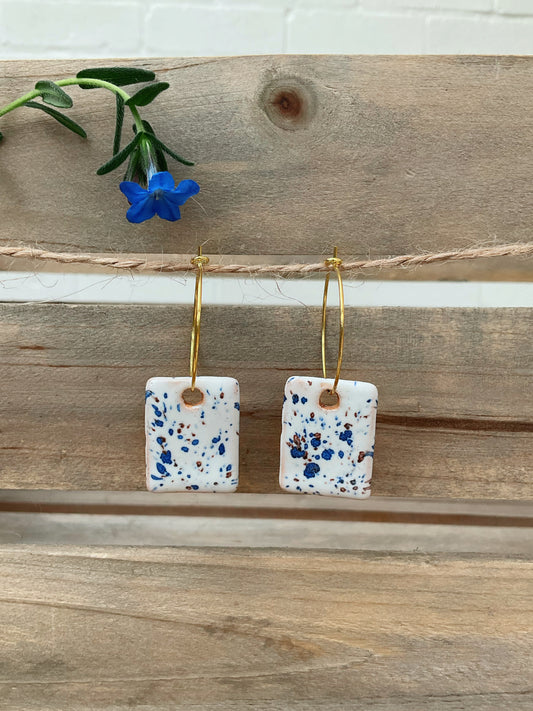 CONFETTI BLOC EARRINGS