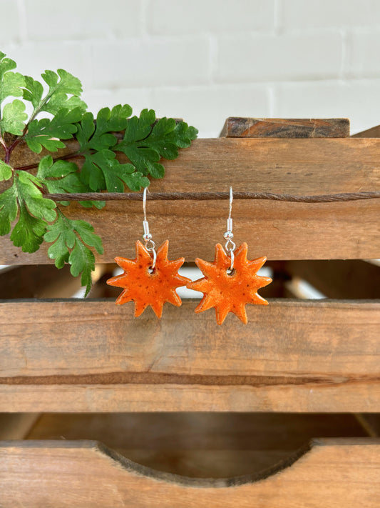 PUMPKIN SPIKE EARRINGS