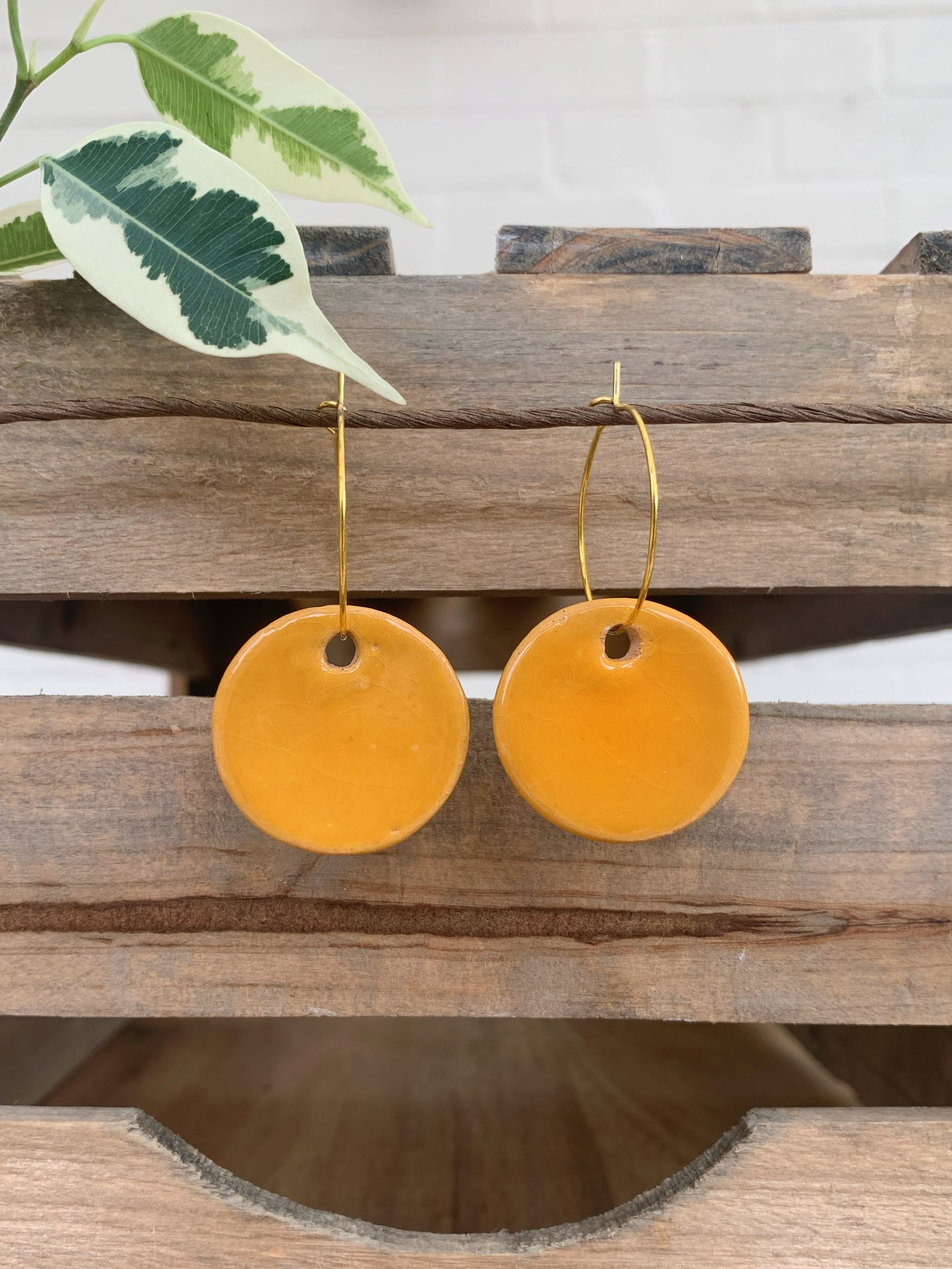 YOLK SUPERMOON EARRINGS