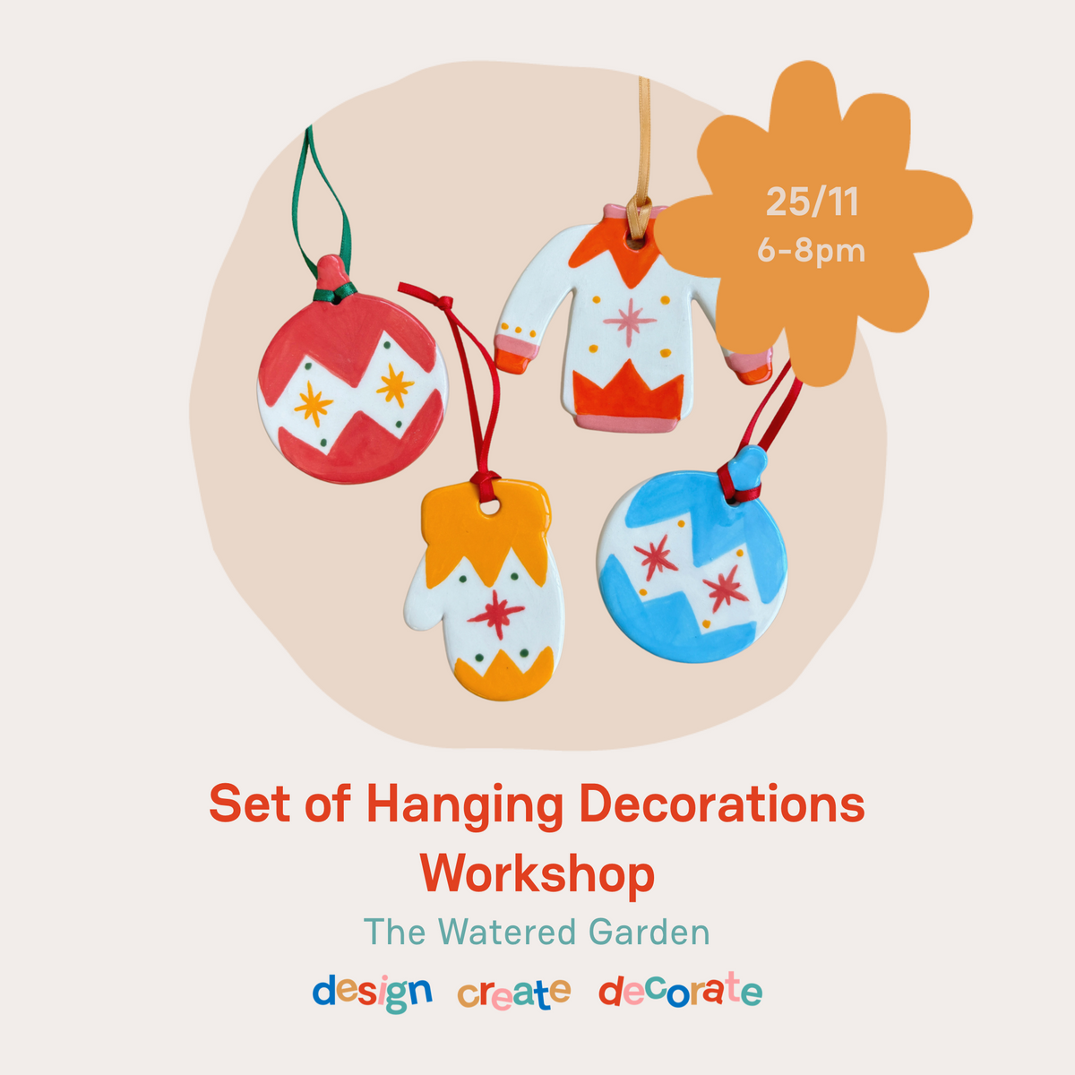 Set of Decorations Workshop - extra date!
