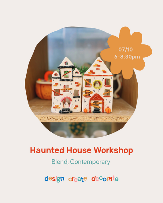 HAUNTED TEA LIGHT HOUSE WORKSHOP: 07/10/25