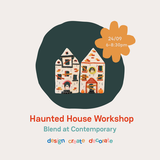 HAUNTED TEA LIGHT HOUSE WORKSHOP: 24/09/26