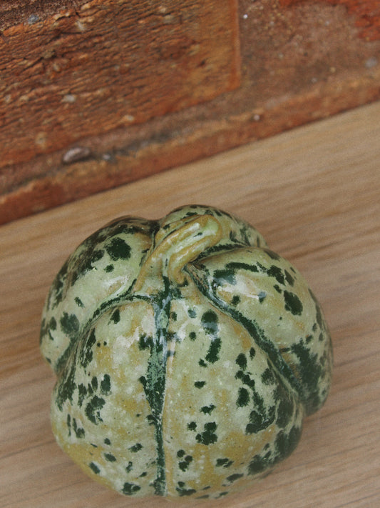 Knobbly Green Pumpkin