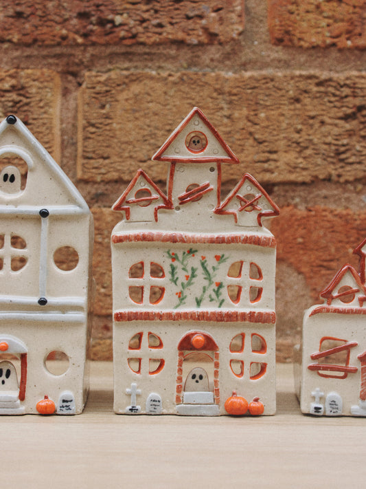 Haunted Tea Light Houses