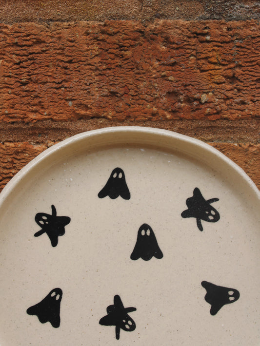 Hand-painted Ghostie Plates