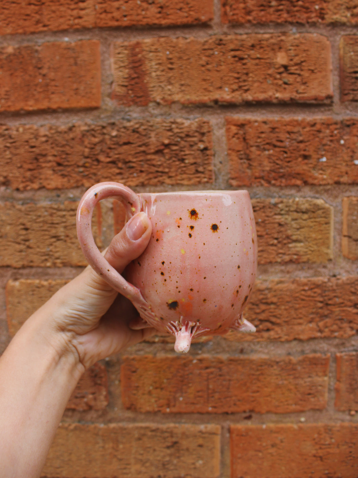 Cauldron Mugs - Pink & Green
