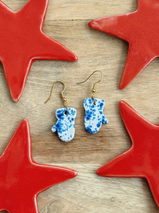 CONFETTI MITTEN EARRINGS