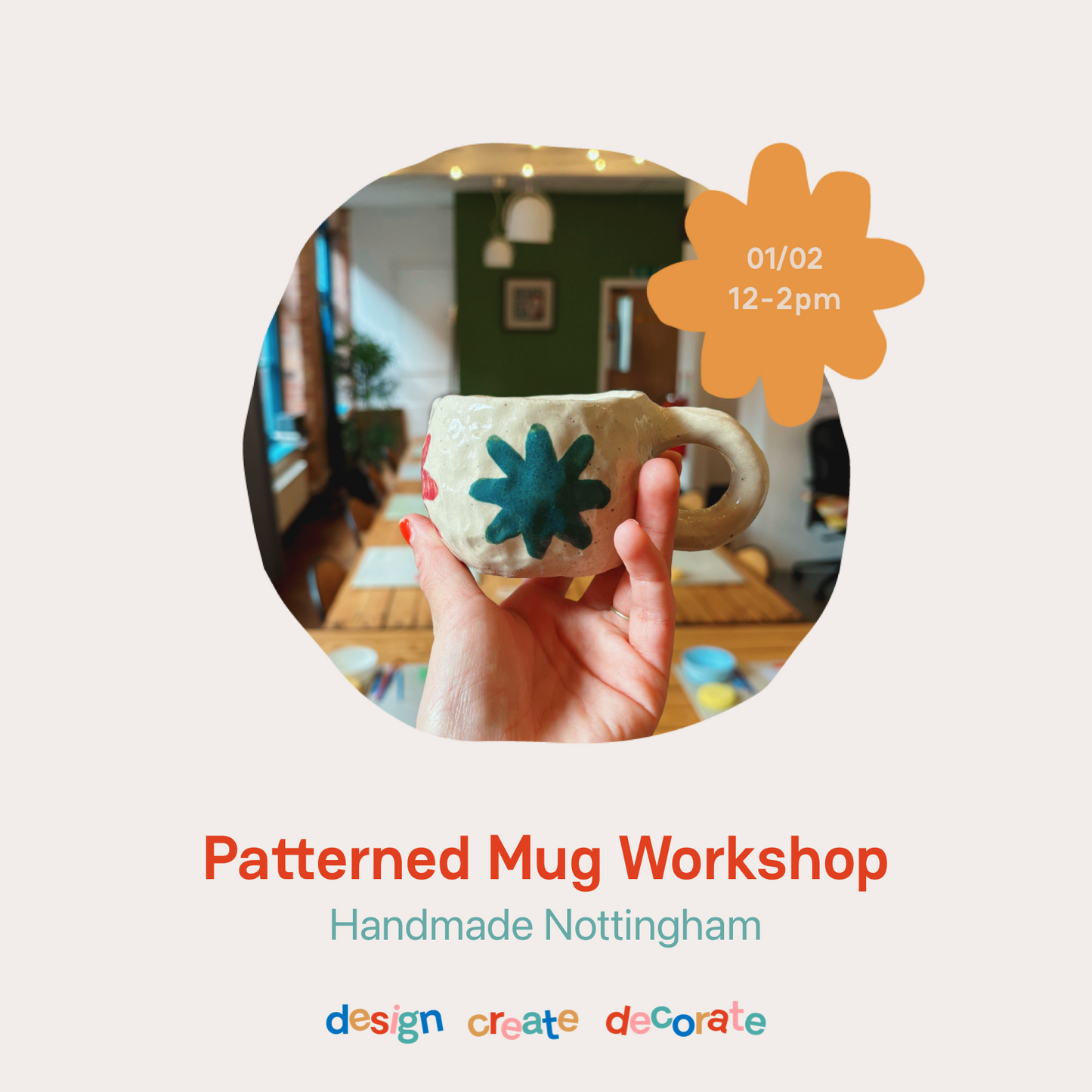 PATTERNED MUG WORKSHOP: 01/02/25