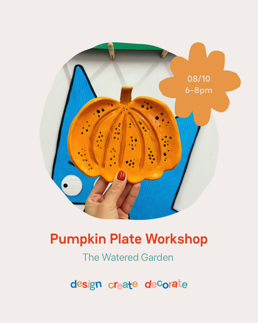 PUMPKIN PLATES WORKSHOP: 08/10/25
