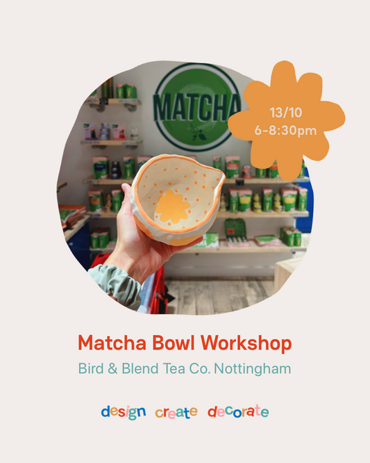 MATCHA BOWL WORKSHOP: 13/10/25