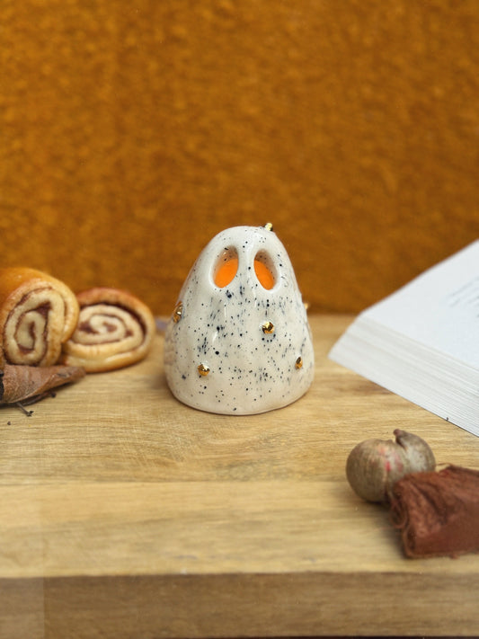 SPECKLED KNOBBLY GOLD GHOSTIE