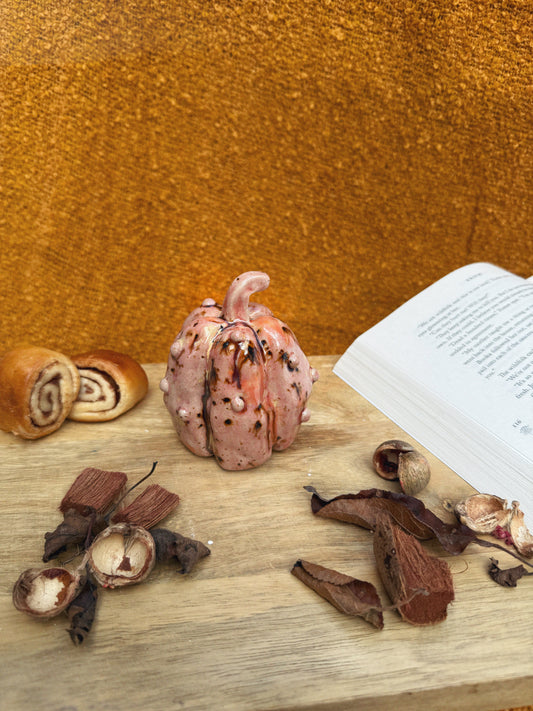 KNOBBLY PINK PUMPKIN