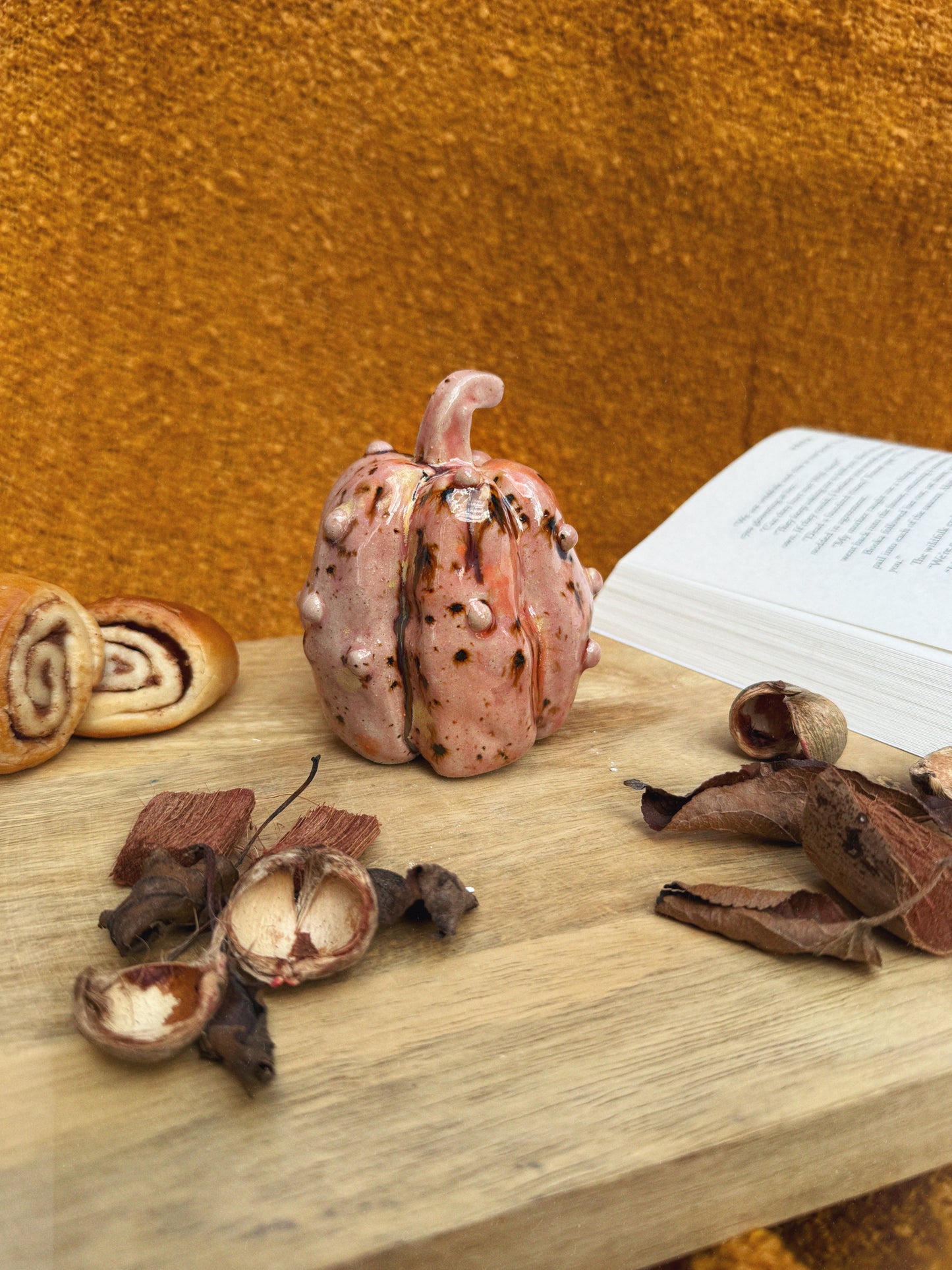 KNOBBLY PINK PUMPKIN