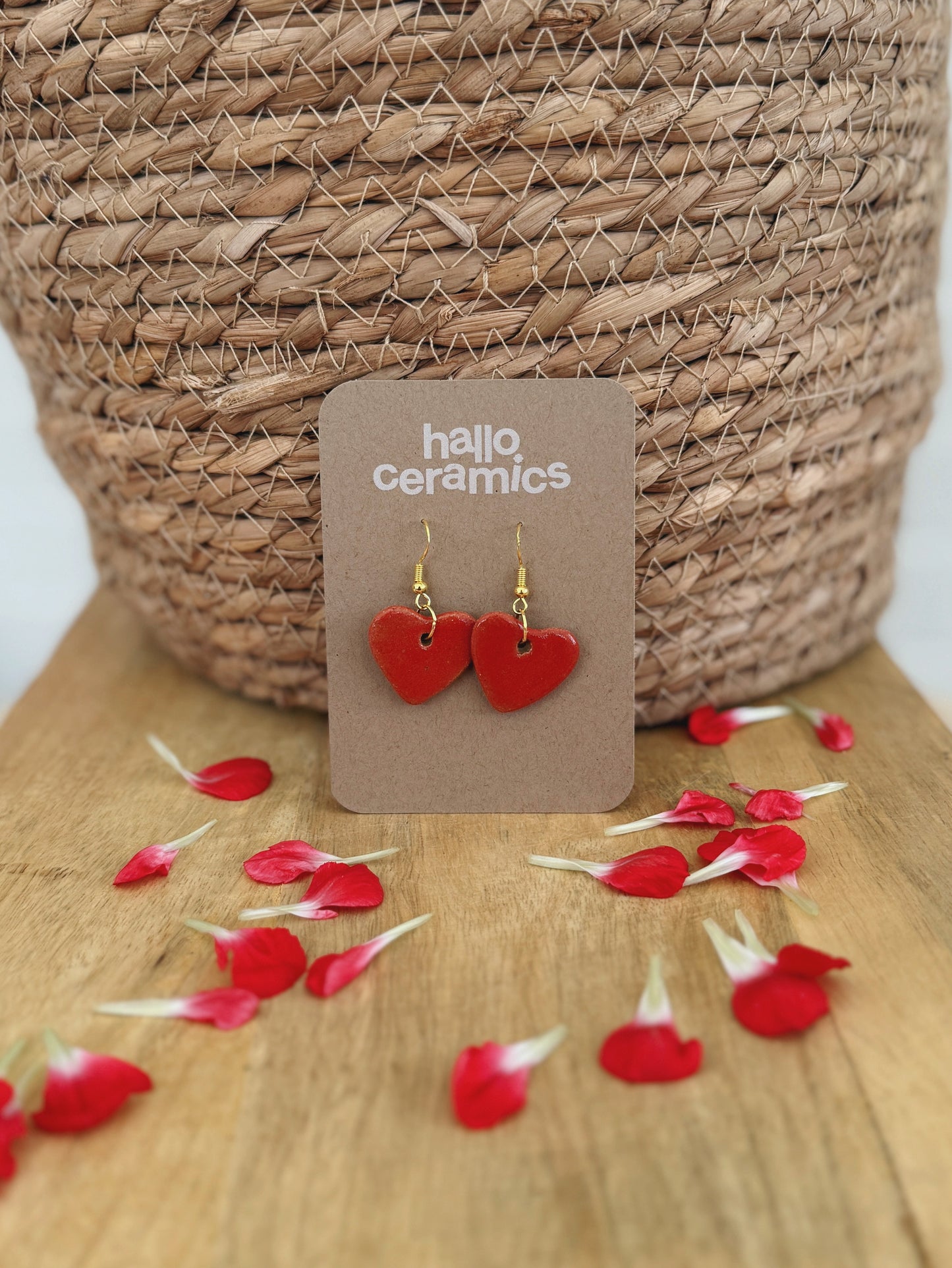 OX HEART EARRINGS