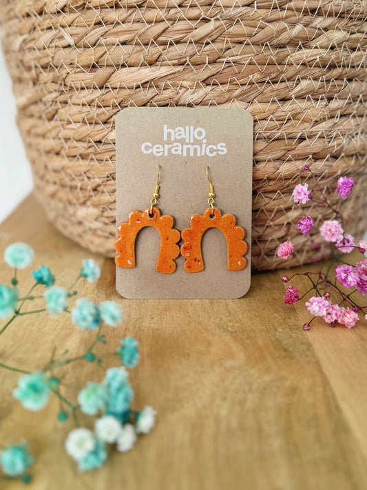 PUMPKIN CLOUD EARRINGS